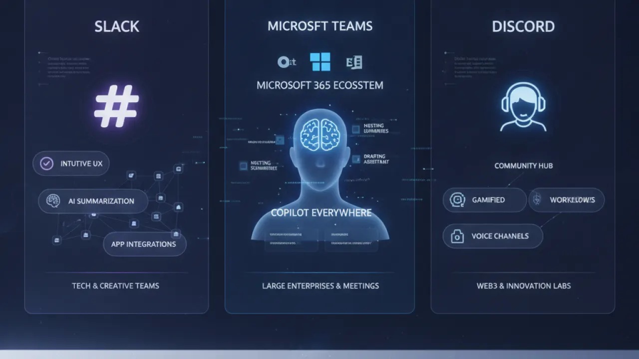 slack vs teams vs discord 2026