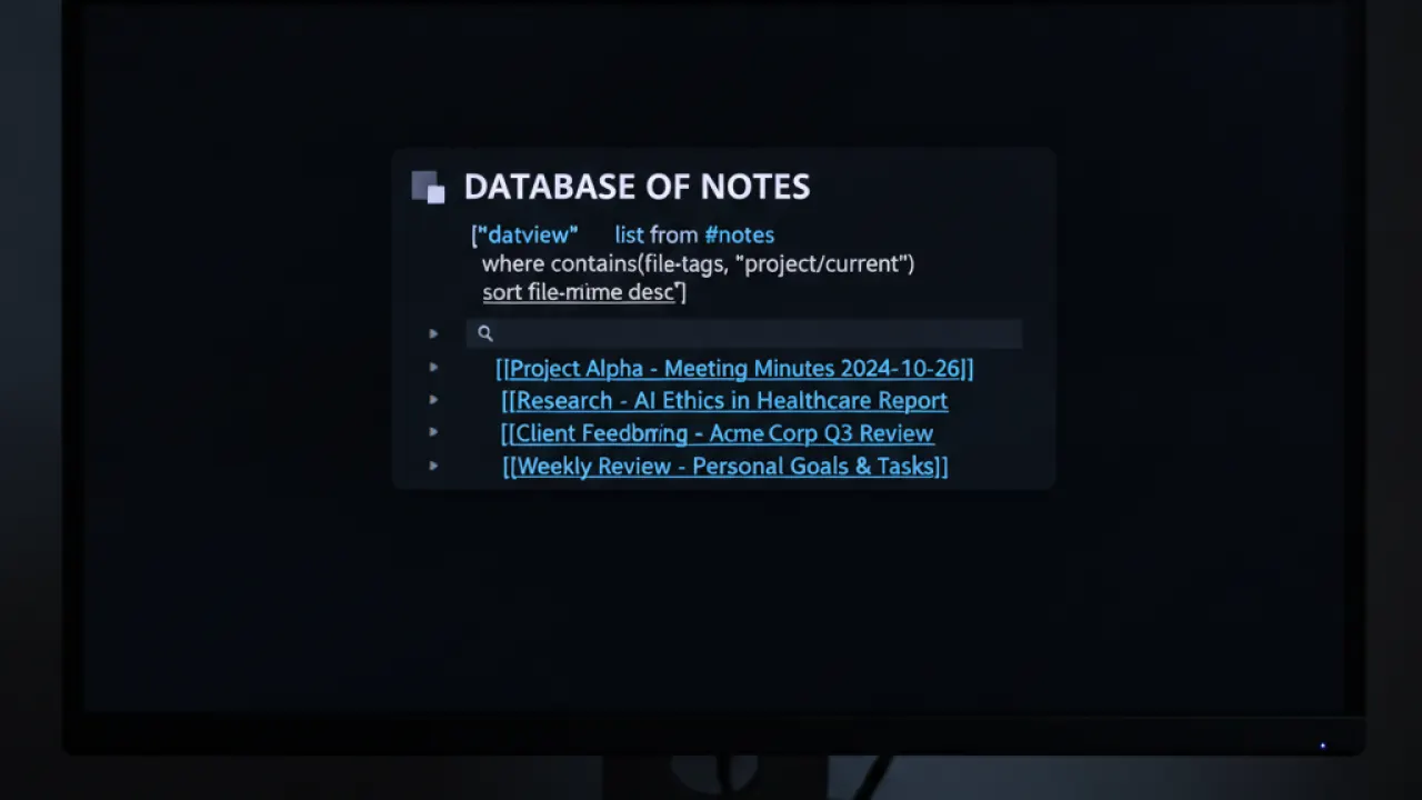 obsidian dataview plugin