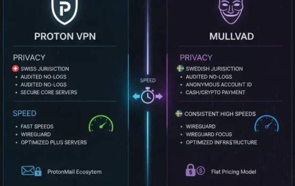 Proton VPN vs Mullvad VPN in 2026: Which Is Truly Private?