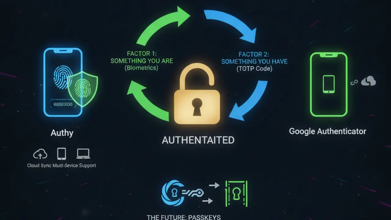authy vs google authenticator 2026