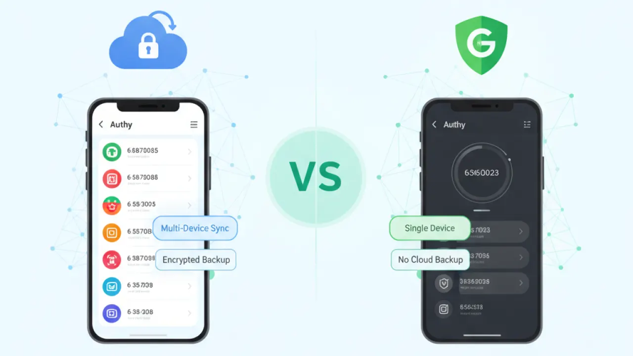 authy vs google authenticator 2026