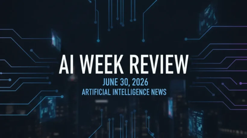 This Week in AI: New Tools, Updates, and Breakthroughs (June 30, 2026)