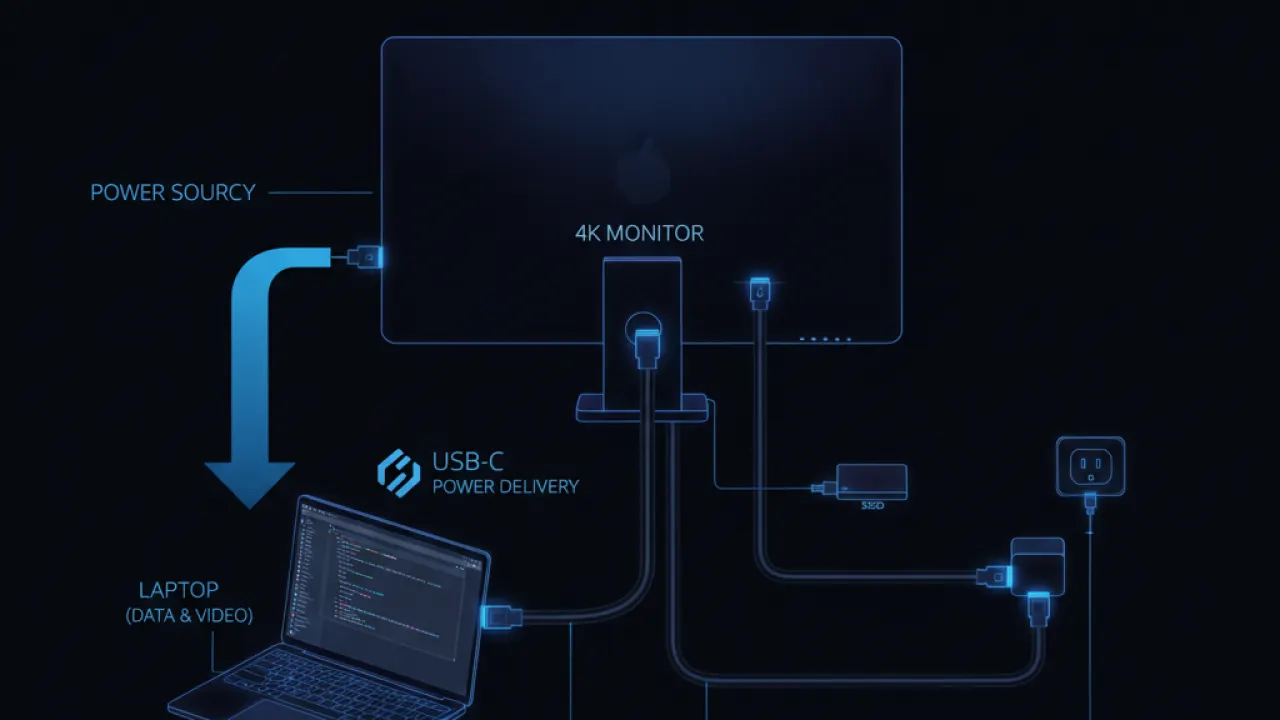 4k monitor usb-c power delivery 2026