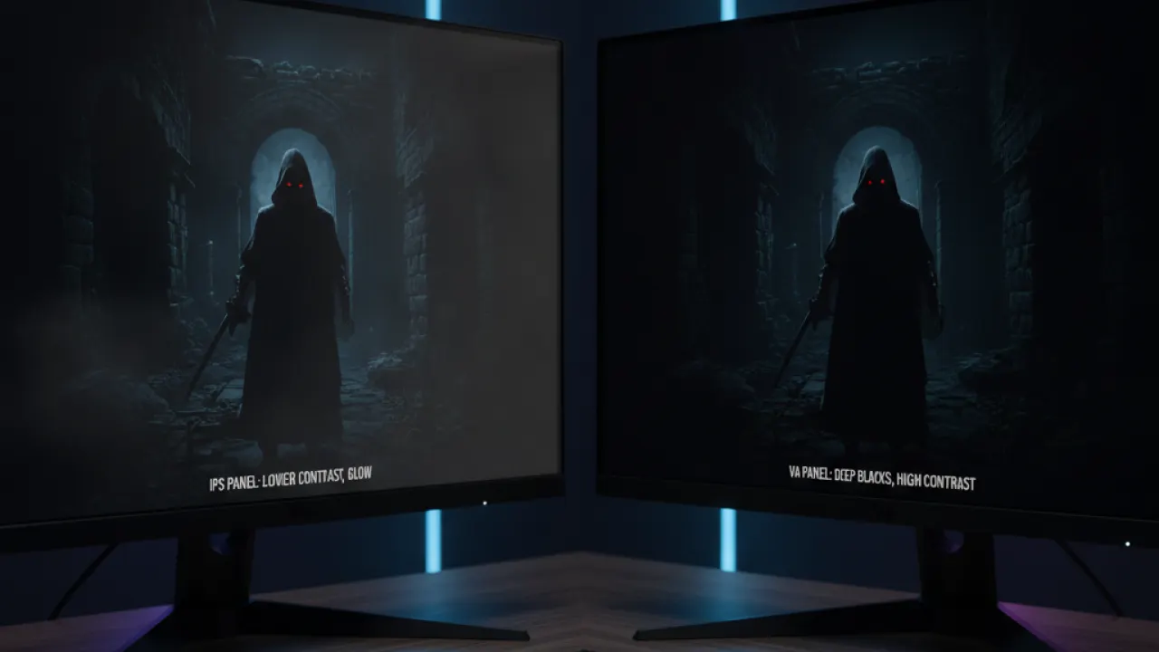 monitor panel comparison ips va 4k