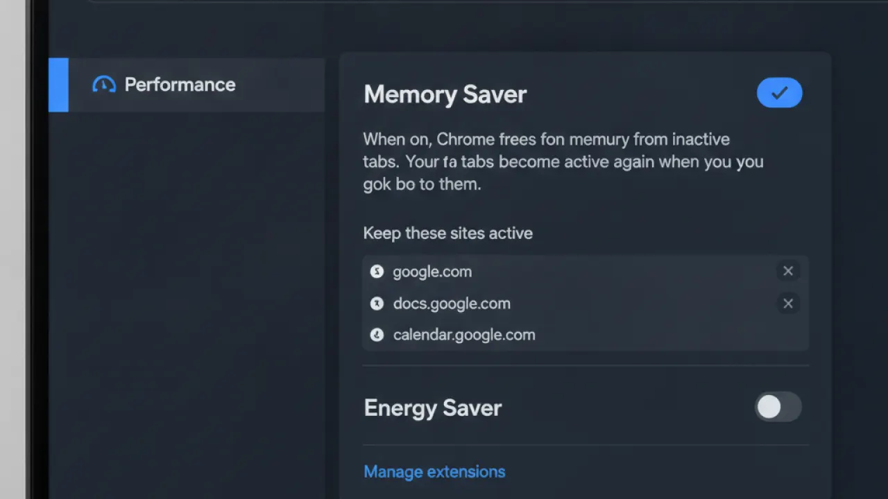 chrome memory saver 2026