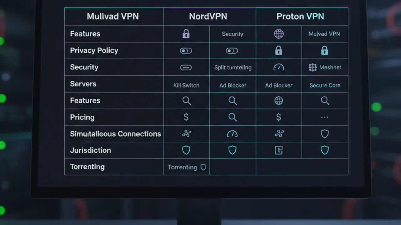 mullvad vs other vpns comparison 2026
