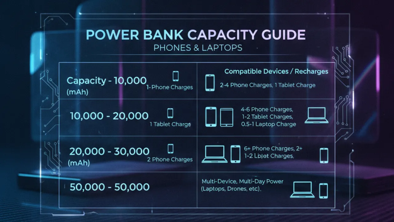 power bank capacity guide 2026