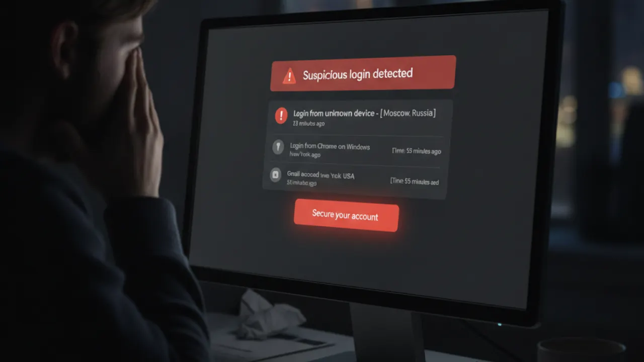 google account suspicious login