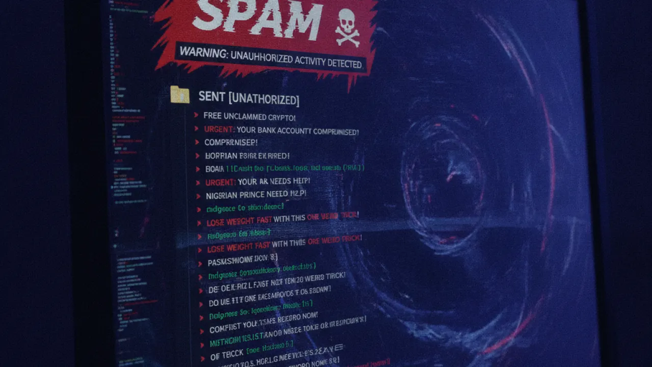 sent emails spam hacked sign