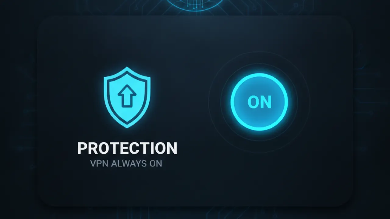keep vpn on always protection