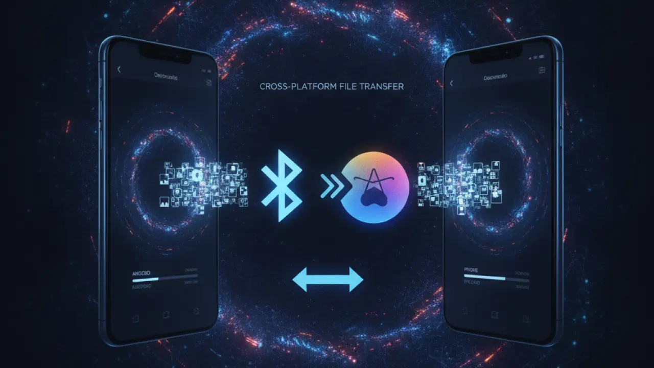 bluetooth file transfer android iphone