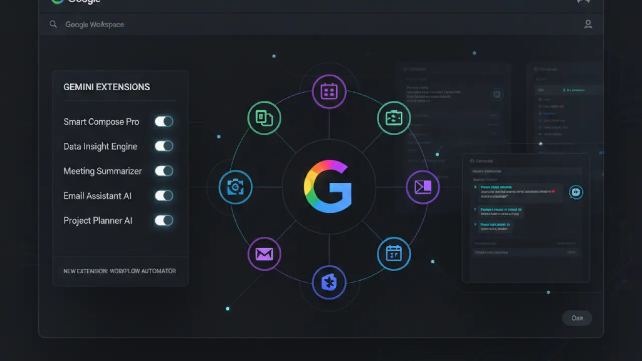 gemini extensions google workspace