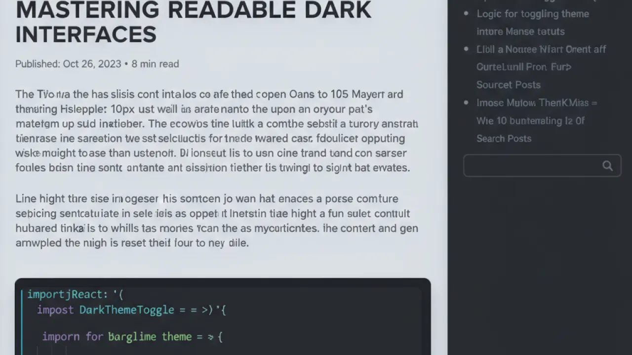 web typography readability tips 2026
