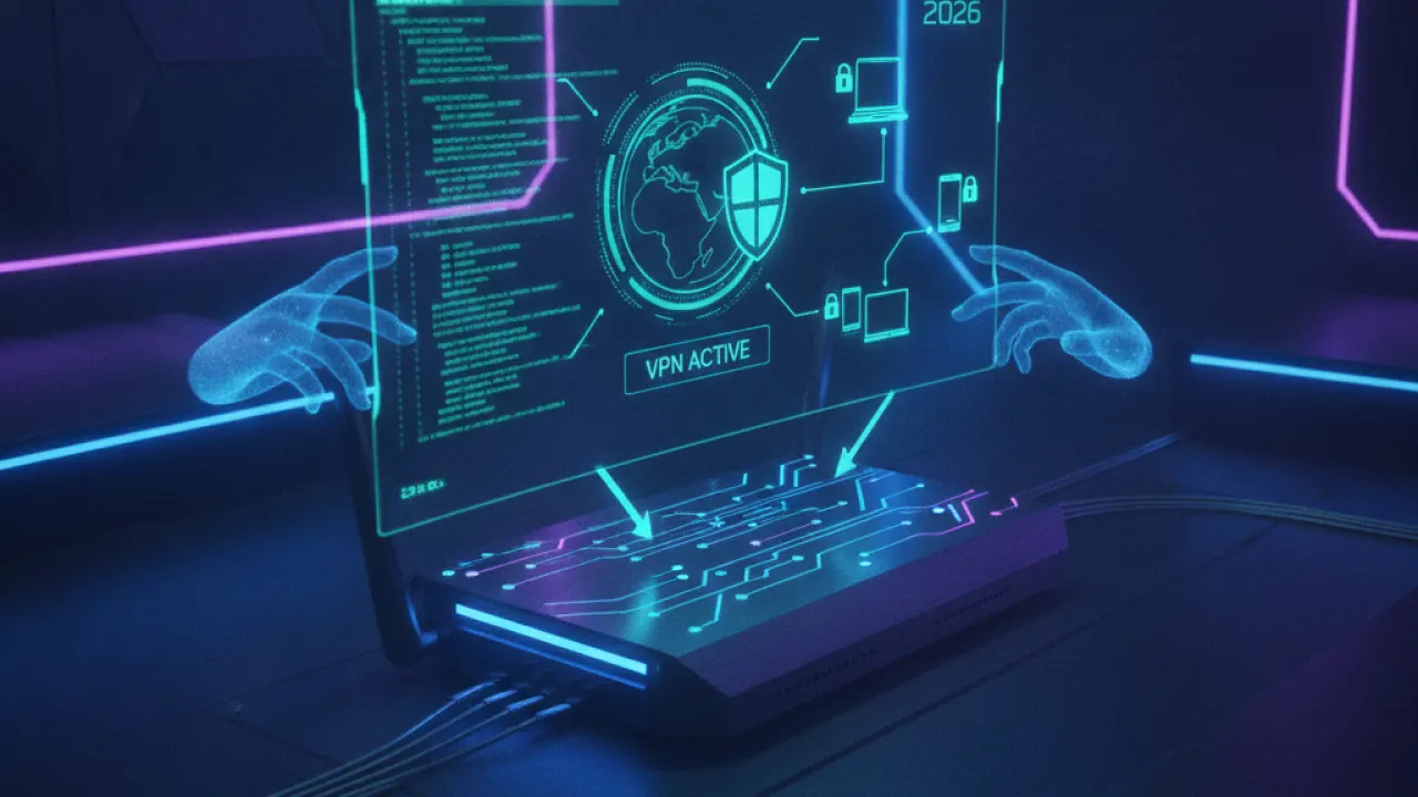 vpn on router setup 2026