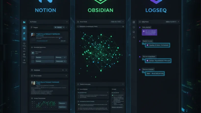 Notion vs Obsidian vs Logseq in 2026: Best Notes App for You