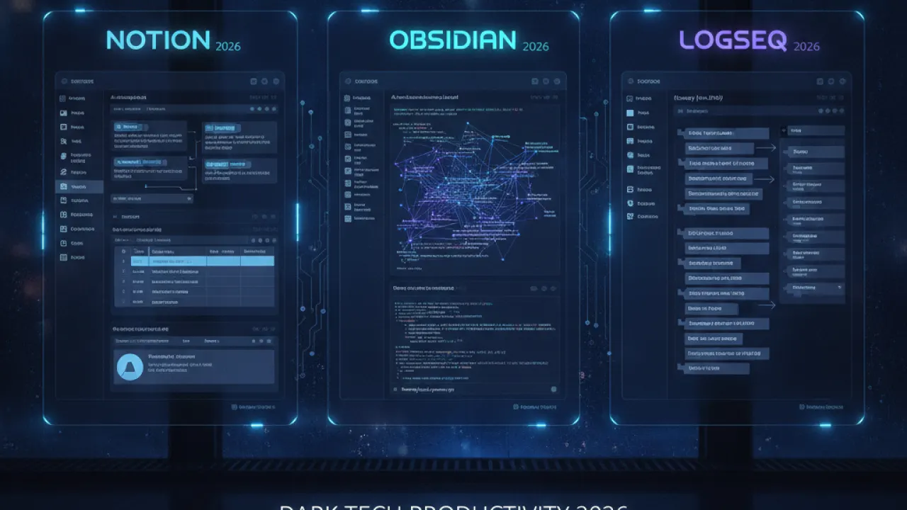 notion vs obsidian vs logseq 2026