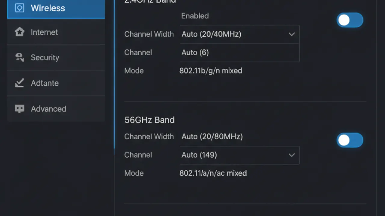 router wifi channel settings fix disconnecting