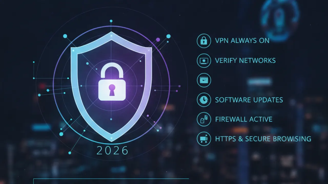 stay safe public wifi 2026