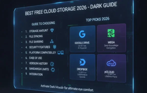 Best Free Cloud Storage in 2026 That Gives the Most Space