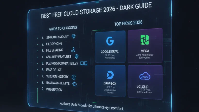 Best Free Cloud Storage in 2026 That Gives the Most Space