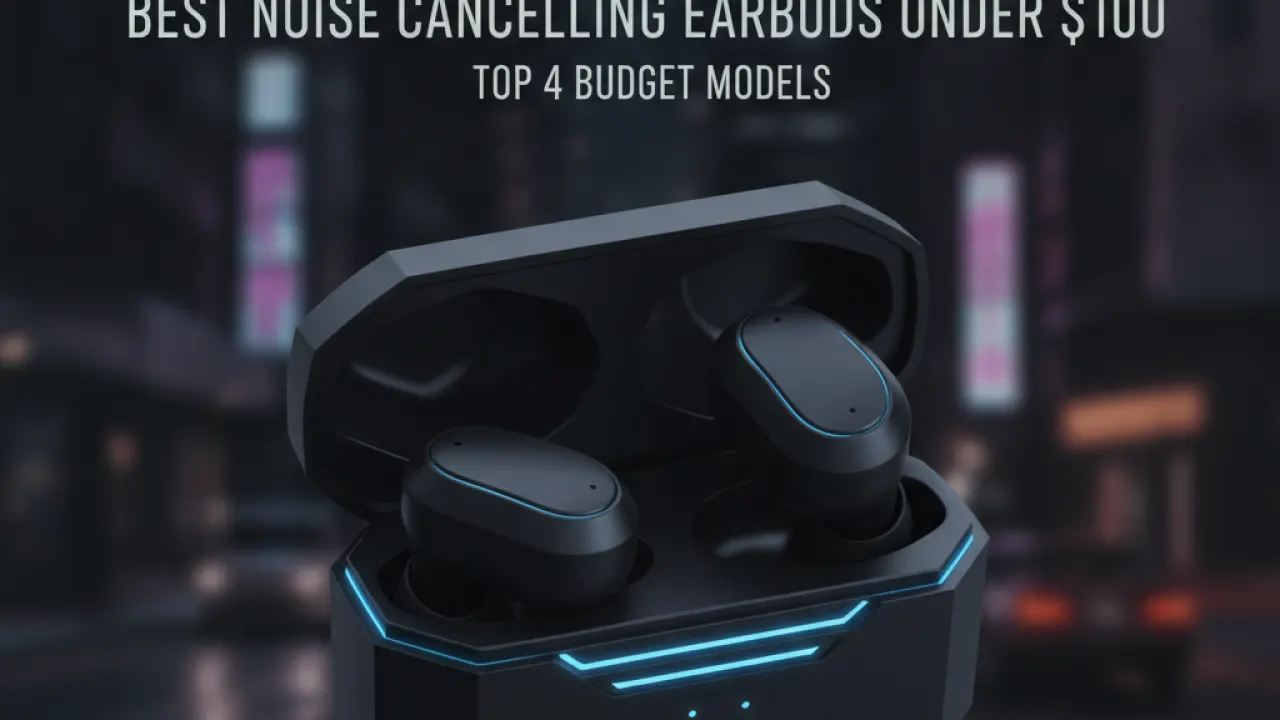 best noise cancelling earbuds under 100 2026