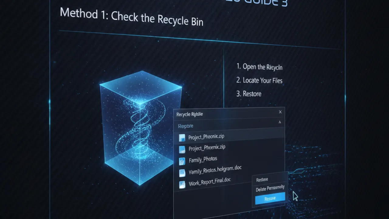 recover deleted files windows 11