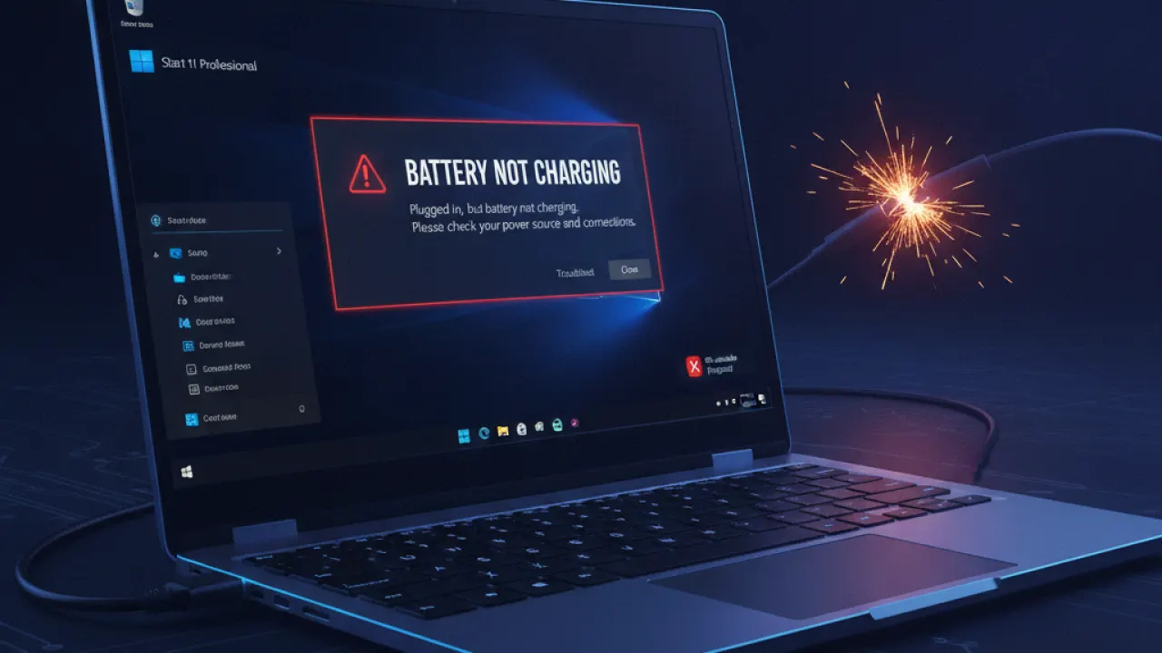 laptop battery not charging windows 11 guide 2
