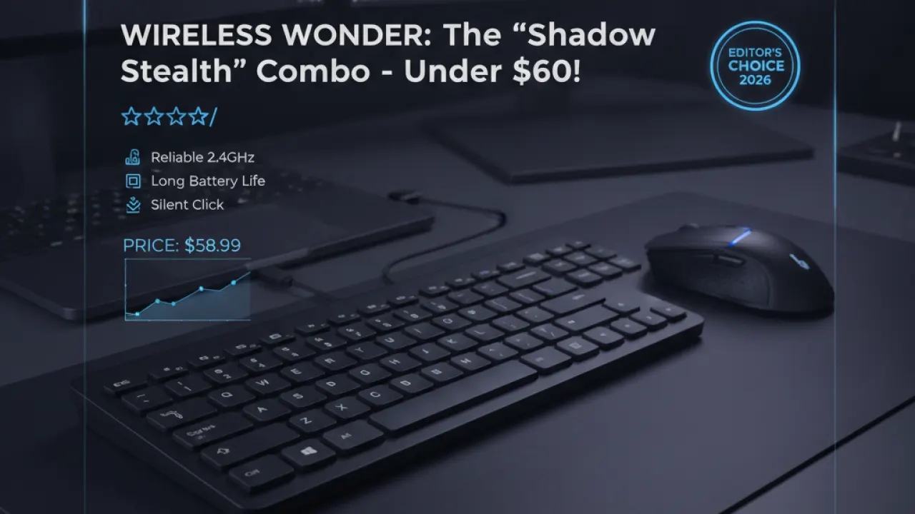 best wireless keyboard mouse combo under 60 2026 guide 5