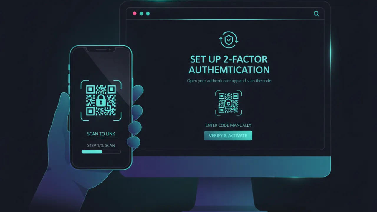 set up authenticator app 2fa guide 2