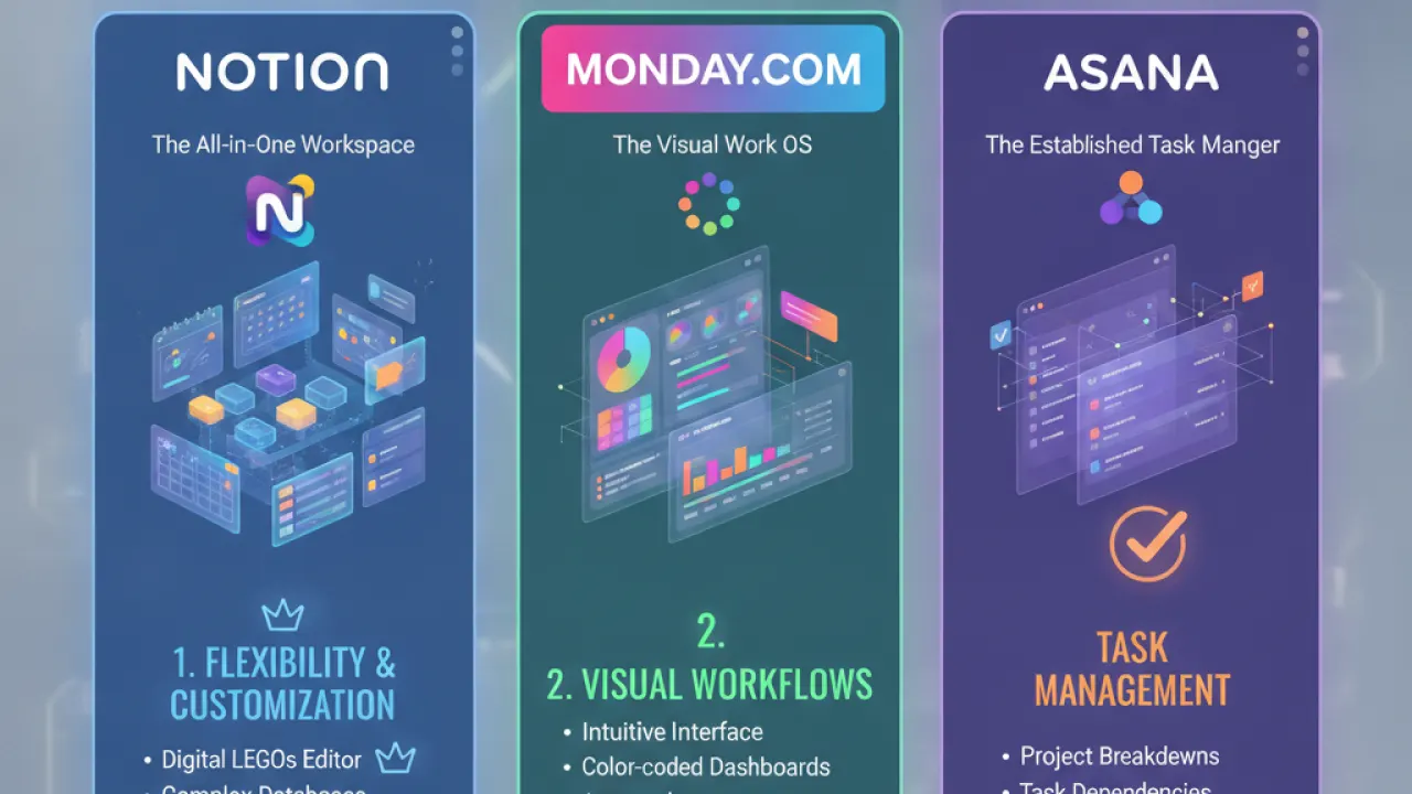 notion vs monday vs asana 2026