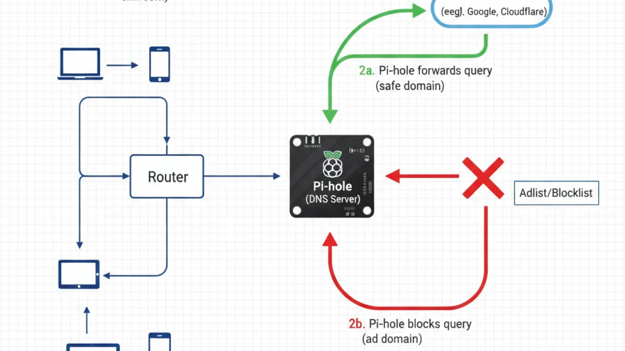 dns pihole ad blocking how it works